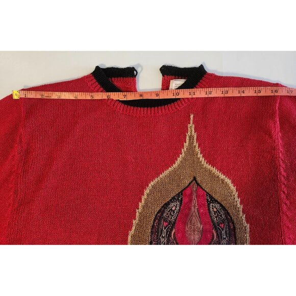 Anne Crimmins for Umi Collection Knit Pullover Size M - Picture 2 of 12